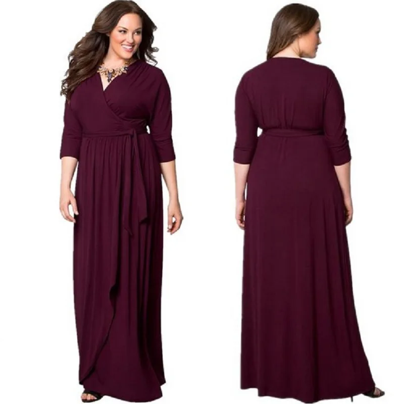 

spring and summer new maternity dresses ankle length western style dress plus size women's colthing pregnant dresses 15624