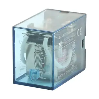 

Clear Blue Shell 220-240V AC Coil Voltage 8 Pin 2 Pole Power Relay LY2-J