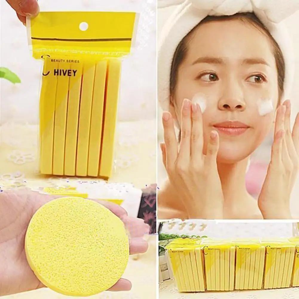 

2019 12Pcs Skin Care Compressed Facial Cleaning Wash Puff Sponge Stick Face Cleansing Skin Care High Quality