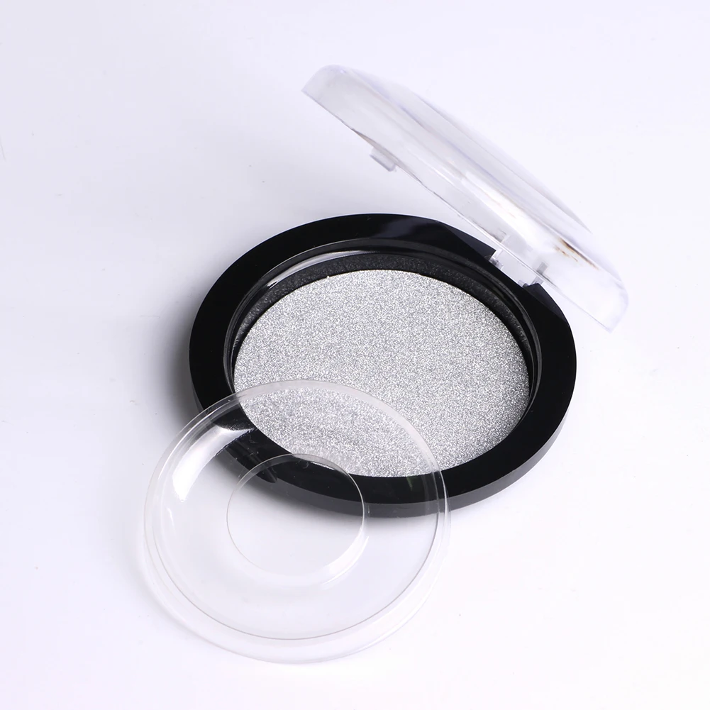 6pcs Glitter Background 1-Pair Eyelashes Case for False Mink Lashes Plastic Eyelash box 3 color