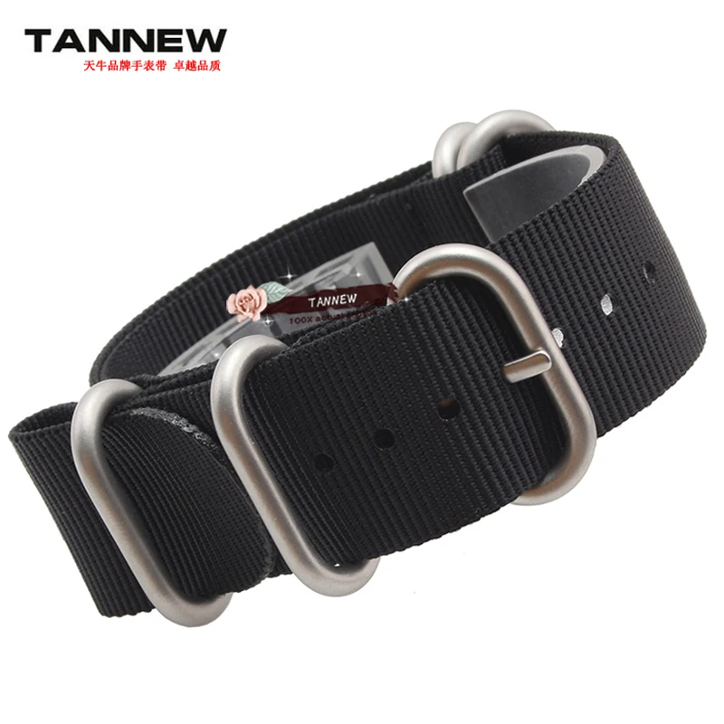 18mm20mm22mm24mmNew Black Nato прочный нейлон наручные часы ремешок Военная армейская