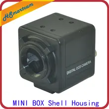 Алюминий крышка Материал защитные безопасности CCTV Камера Мини BOX Shell Корпус