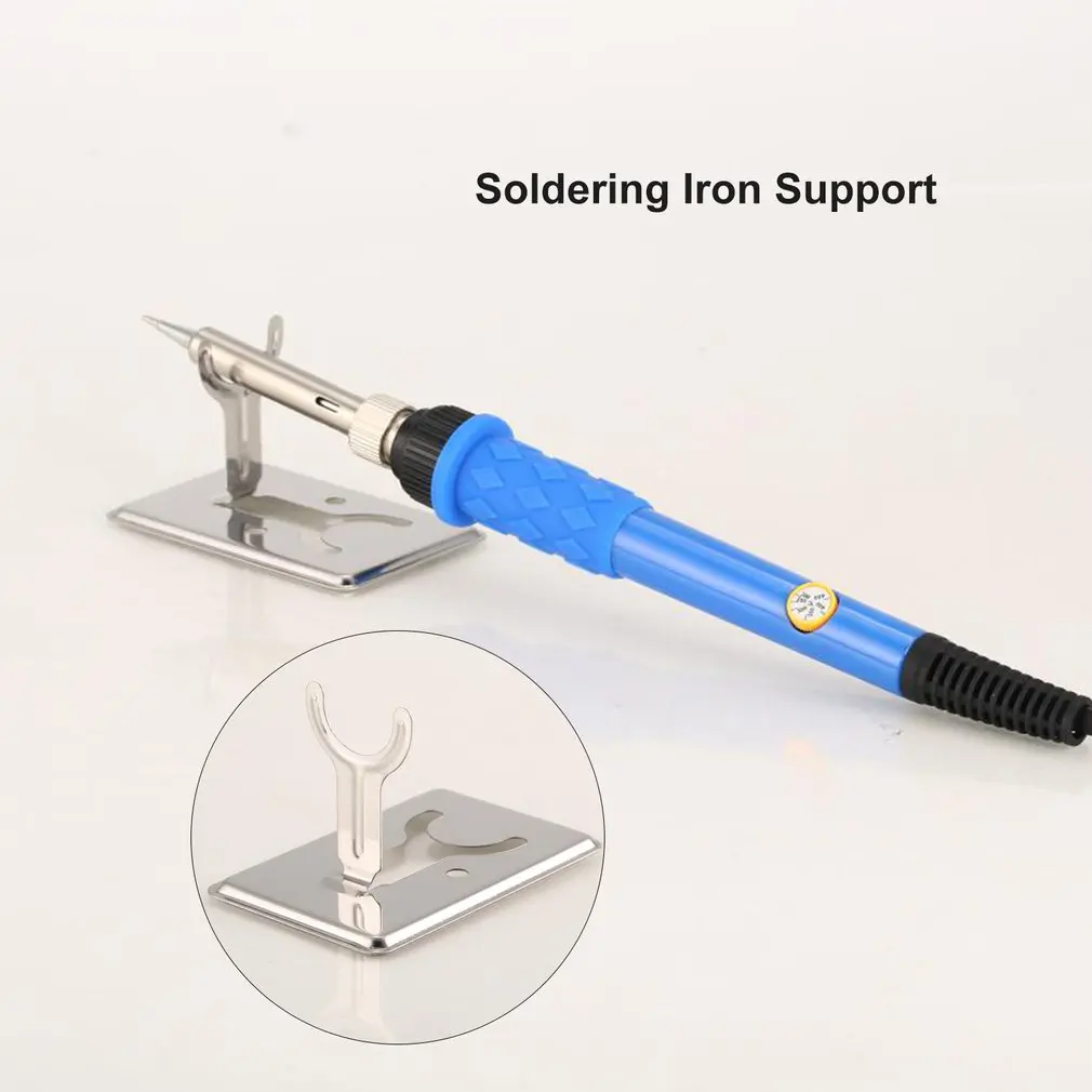 60 Вт электронный паяльник пистолет Сварка Repair Tool Kit температура регулируемый с Советы кронштейн распайки насос Олово провода