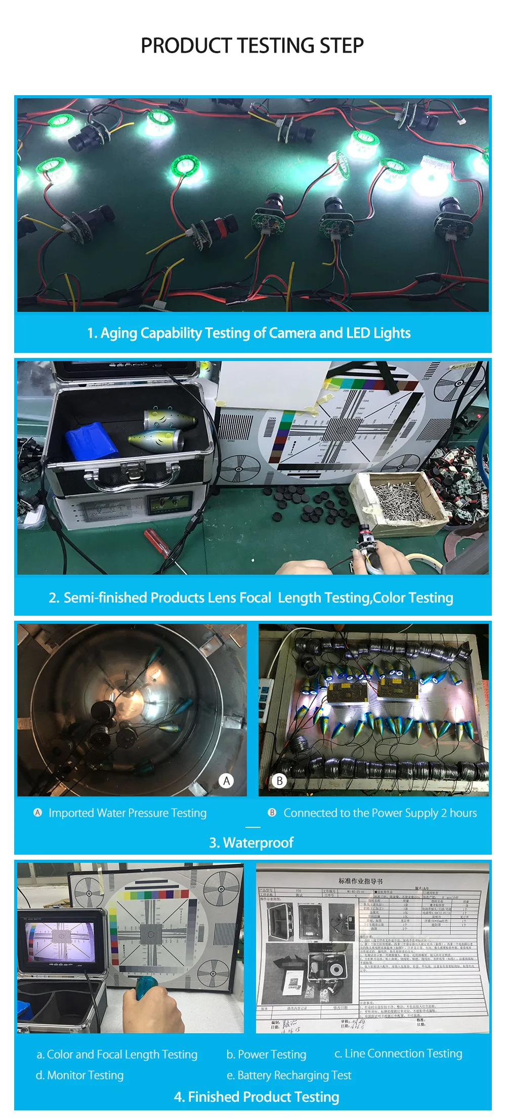 Eyoyo Underwater Fishing Camera 9 inch LCD Monitor HD 1000TVL  Waterproof DVR Video Cam (Infrared Lights 30m cable) Eyoyo Underwater Fishing Camera 9 inch LCD Monitor HD 1000TVL  Waterproof DVR Video Cam (Infrared Lights 30m cable)