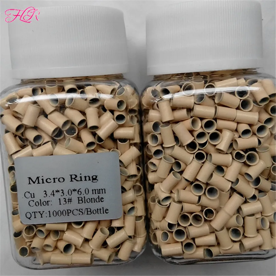 7000 шт. микро кольцо для наращивания волос 3 4x3 0x6 0 мм|copper micro rings|micro ringmicro link beads |