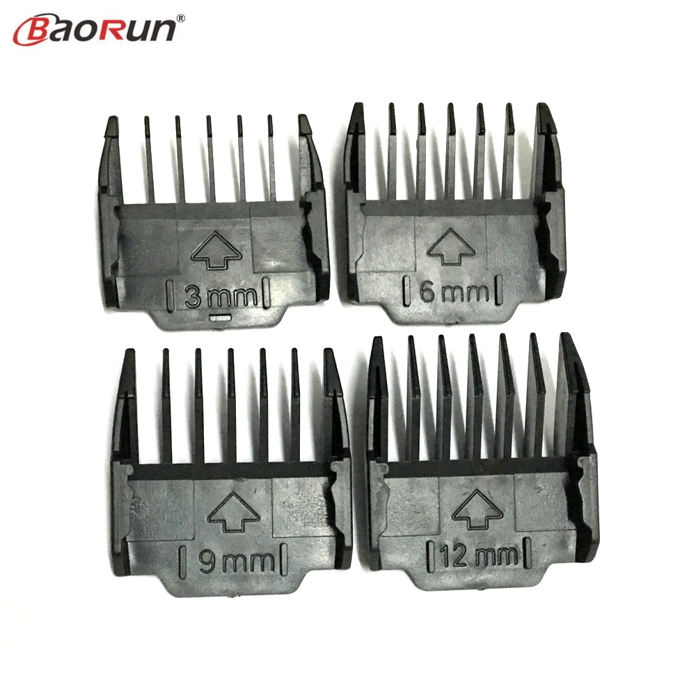 Pet Clipper Limit Comb Guard Thin 3/6/9/12/15mm Nozzles Set for BaoRun P2 P3 P6 P7 P9 S1 Dog Hair Trimmer Comb Guide Attachment pet clipper dog hair trimmer pet hair trimmer dog clipper