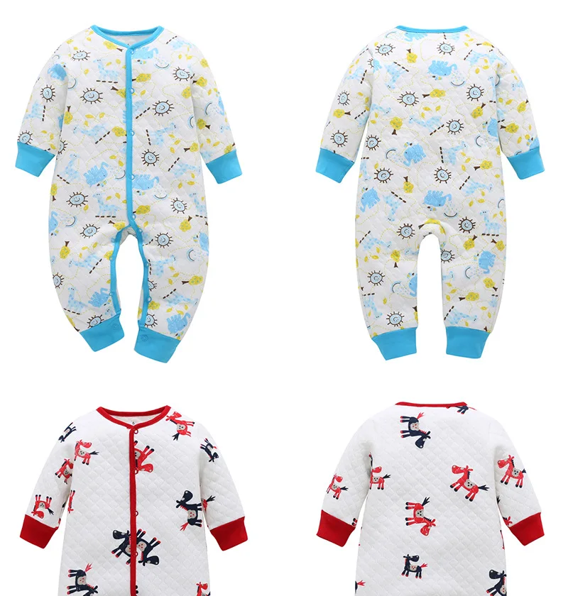 Новинка года; детская одежда для сна; детские комбинезоны; хлопковая одежда с длинными рукавами для маленьких мальчиков и девочек; детские комбинезоны; хлопковая одежда для новорожденных мальчиков