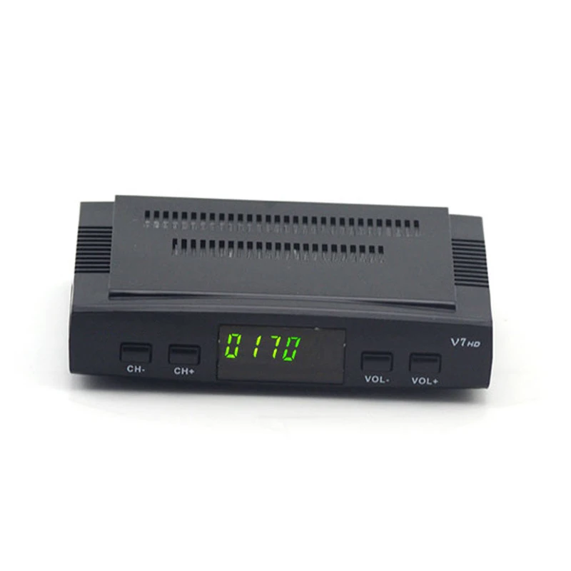 [Подлинный] V7 V7S HD DVB S2 спутниковый ресивер Cline Newcam tv Box Авто ролл power Vu Biss ключ