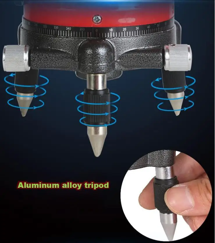 5 линий 6 точек 360 градусов самонивелирующийся перекрестный лазерный уровень со штативом лазерный нивелир лазерные инструменты