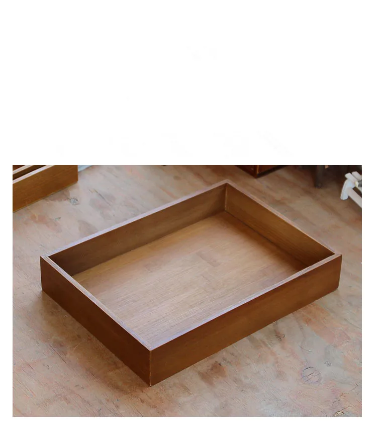 1PC Creative Home Bamboo Store Saucer Restoring Ancient Solid Wood Tea Tray Sitting Room Tablet Hotel Tray Bamboo JL 002