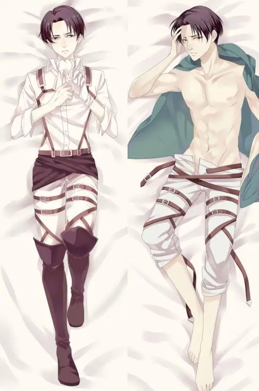 August Аниме Shingeki no Kyojin Подушка «Dakimakura» чехол Чехол атака на Титанов Levi Rivaille обнимающий тело наволочка чехол