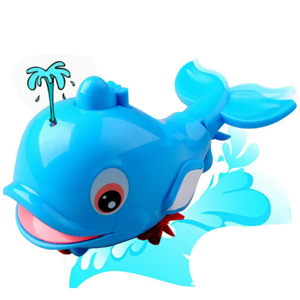 Новые игрушки для плавания Маленький дельфин, Детские Игрушки для ванны, игрушка для воды с распылителем