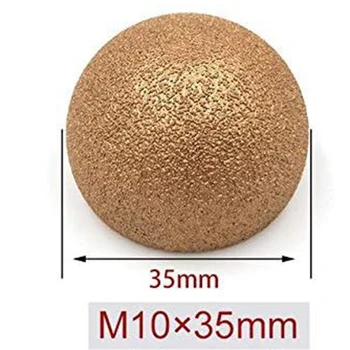 

Diameter 35Mm Vacuum Brazed Diamond Polishing Grinding Head M10 Thread Diamond Burrs For Pebble Stone Marble Granite Brick Too