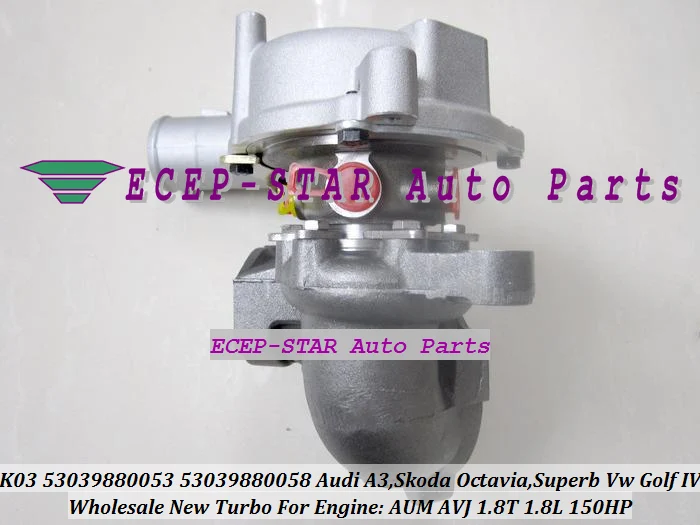 K03-053 058 K03 53039880053 53039880058 Turbocharger For Audi A3 SKODA Octavia Superb VW Volkswagen Golf IV 1.8T AUM AVJ 1.8L 150HP (1)