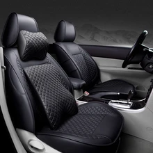 ( Front + Rear ) Special Leather car seat covers For Toyota Corolla Camry Rav4 Auris Prius Yalis Avensis SUV auto accessories