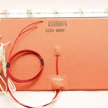 200 мм X 300 мм, 600 Вт W/NTC 100K Термистор, Keenovo силиконовый нагреватель 3D-принтер с подогревом, гарантия качества первого класса