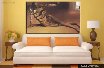 

yu dong jin Jos Coufreur Salvador Dali Still life Abstract oil Painting Drawing art Spray Unframed Canvas square 47107166