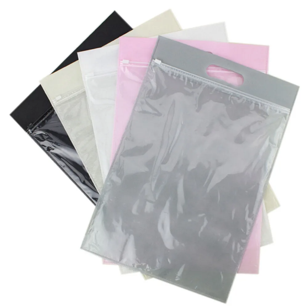Kuzhen 6 Colors 30x40cm Plastic Zipper Bags For Clothes Ng Kuzhen 6 Colors 30x40cm Plastic Zipper Bags For Clothes Ng Handle Custom Travel Storage In From Home Garden On