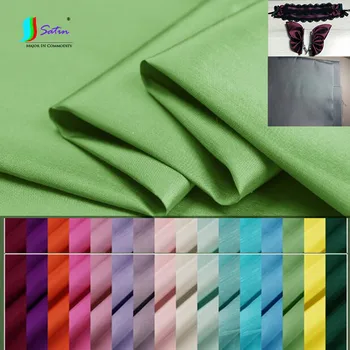 

Handmade Sewing Bowknot Jewelry/cheongsam/pillow/curtain Material Solid Color 100% Silk Dupion Fabric S0387L