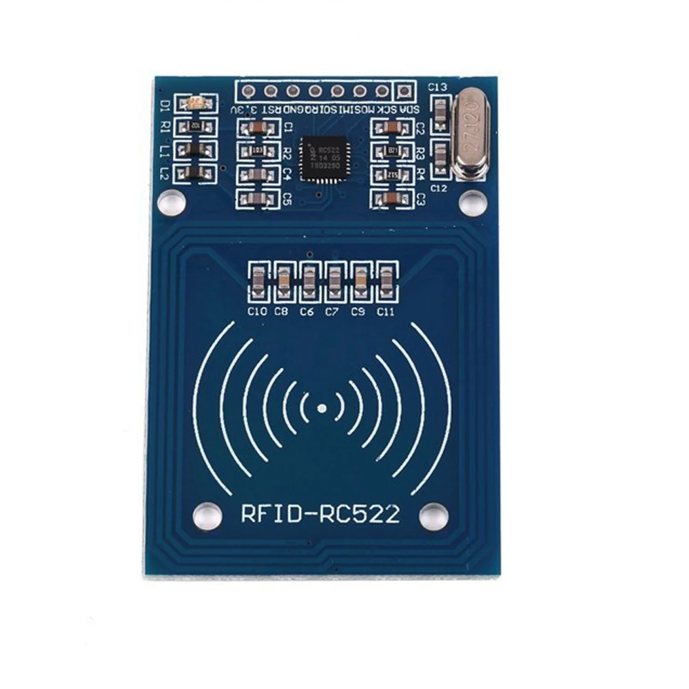10 шт./лот RC522 RFID nfc-ридер СК РФ карта Индуктивный Сенсор модуль для Arduino модуль + S50 карты + брелков