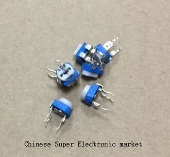 

500PCS RM065 RM-065 100 200 500 1K 2K 5K 10K 20K 50K 100K 200K 500K 1M ohm Trimpot Trimmer Potentiometer variable resistor