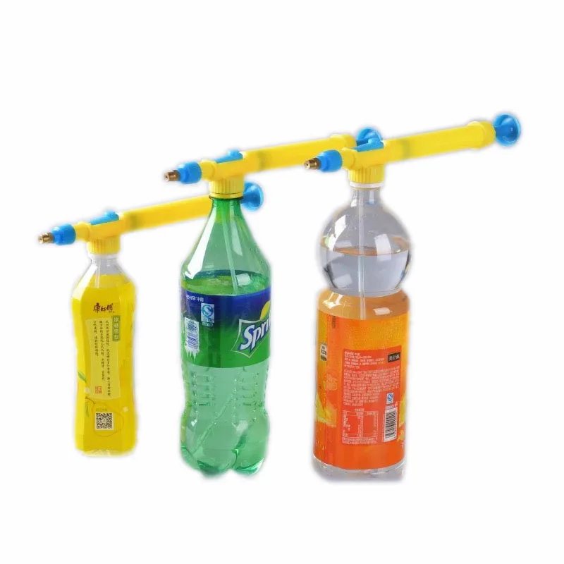 28.5cm Super Water Gun Adjustable Metal Sprayer Beverage Bottle Outdoor Funny Sports Toys Gun Multifunction Watering Flowers