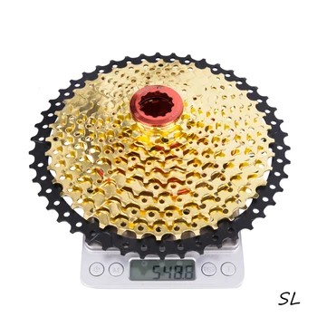 

11s 46T SL L Black Gold MTB Mountain Bike Bicycle Parts 11 11v 22s 11 Speed Freewheel Cassette for XT K7 X1 X01 GX NX 1X ztto