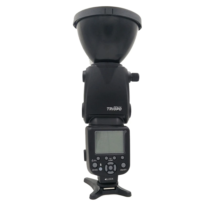 TRIOPO TR-180 голая лампа Поворотная Автоматическая вспышка Speedlite для Nikon/Canon DSLR камера вспышка светильник фотографический светильник ing - Цвет: For Nikon
