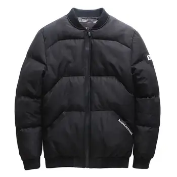 

Fashion Zipper Pocket Men's Casual Long Sleeve Winter Warm Wadded Jacket Coat new