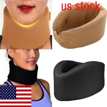 

Cervical Collar Neck Brace Relief Traction Support Stretcher comfy Sponge New Solid Cervical Gear Phubber Salaryman Relax Neck
