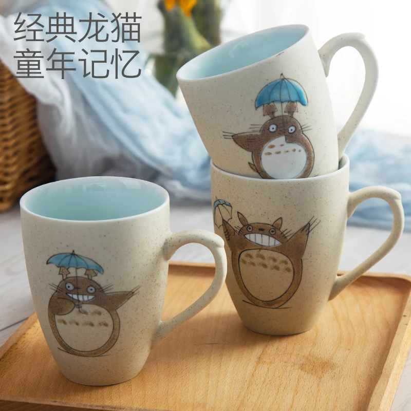 Креативная модная керамическая Миядзаки Тоторо кружка чашка с Тоторо для подарка на день рождения Новинка