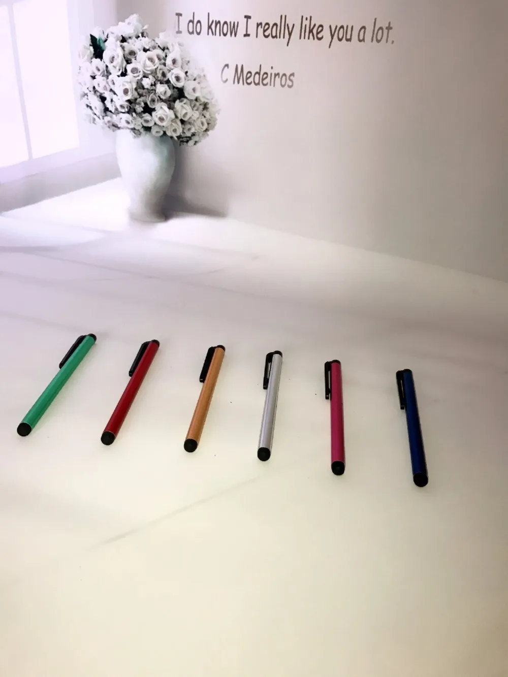 100 шт./лот, смешанный цветной стилус, ручка для сенсорного экрана, емкостная ручка для IPad Mini 1 2 3 4 Air Pro 9,7 для Kindle Paperwhite для iPhone