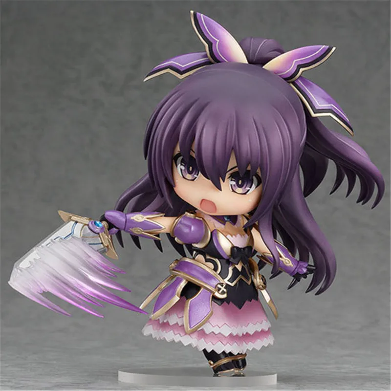 Аниме Рисунок Симпатичные 4 "Nendoroid Дата живой Yatogami tohka ПВХ фигурку Модель Коллекция кукла Детские игрушки #354