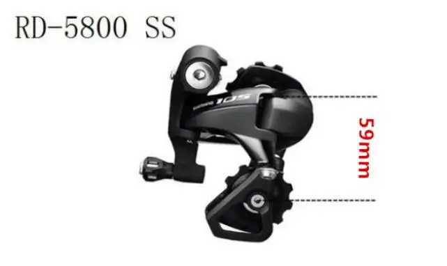 Shimano Ultegra R8000 RD-R8000 дорожный велосипед 11 задний переключатель скорости 5800 6800 SS GS переключатель велосипеда 11-speed 22-speed - Цвет: 5800 SS