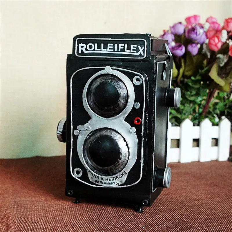 2016 Old Camera Model Retro Metal Crafts Vintage Camera