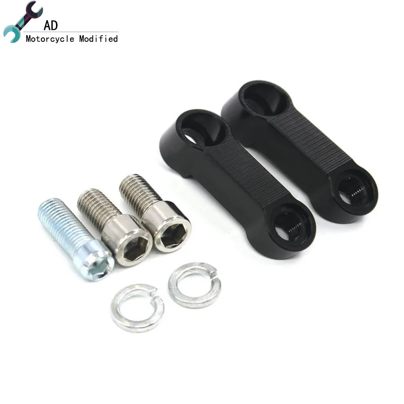 

Mirrors Extend Adapter Extension Riser for Suzuki Bandit 1250S GS500F GS Right Left Bolts Screw 10mm M10 Motorcycle Accessories