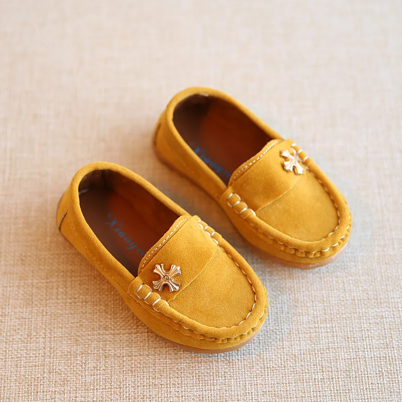 2019 осень зима обувь для мальчиков маленькие дети повседневная обувь 21-25 26-30 Детские Лоферы обувь для маленьких девочек обувь