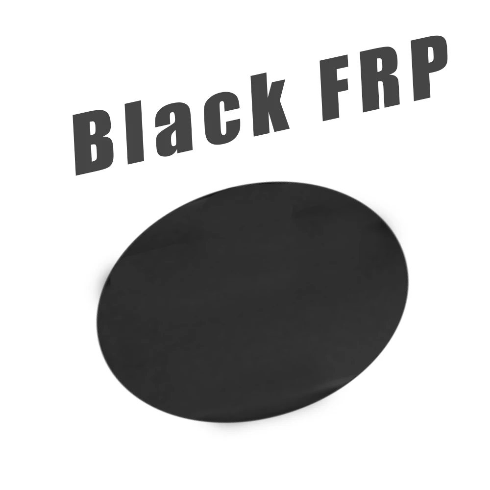Black FRP Углеродного волокна/frp зад бампер спойлер для Mercedes-Benz C-Class W204 C63 AMG седан купе 2012 - Цвет: Black FRP