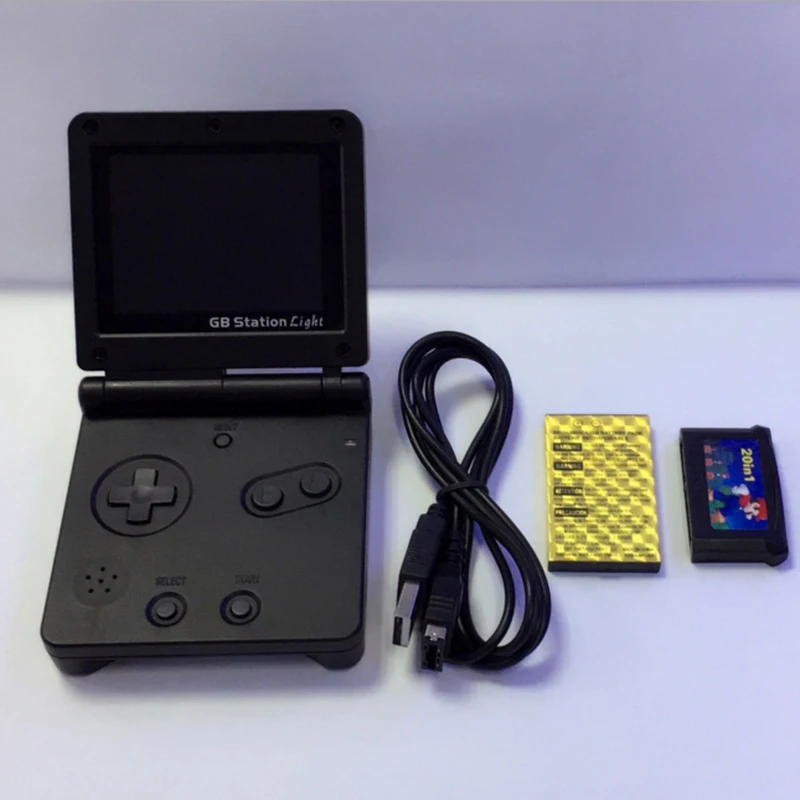 

GB Station Light boy SP PVP Handheld Game Player 8-Bit Game Console with Bulit-in 142 Games Retro Style For Gaming