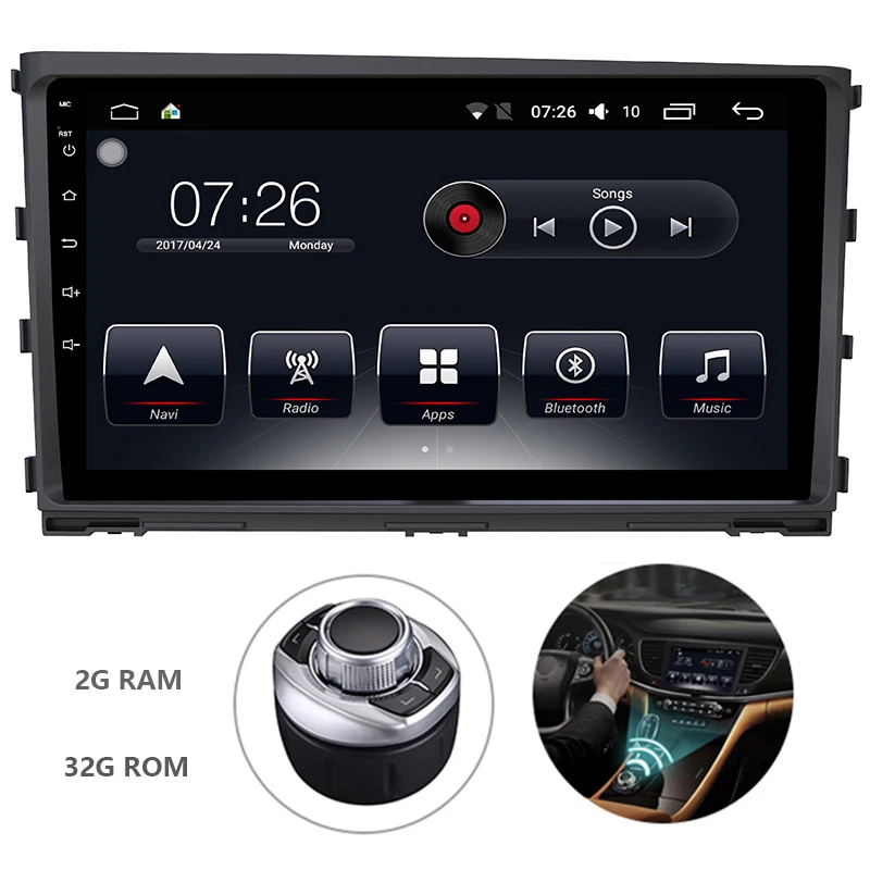 

Android 7.1 1 Din Car Multimedia DVD Player For Hyundai MISTRA 2015-2016 GPS Navigation System With Carplay/Bluetooth/Navi