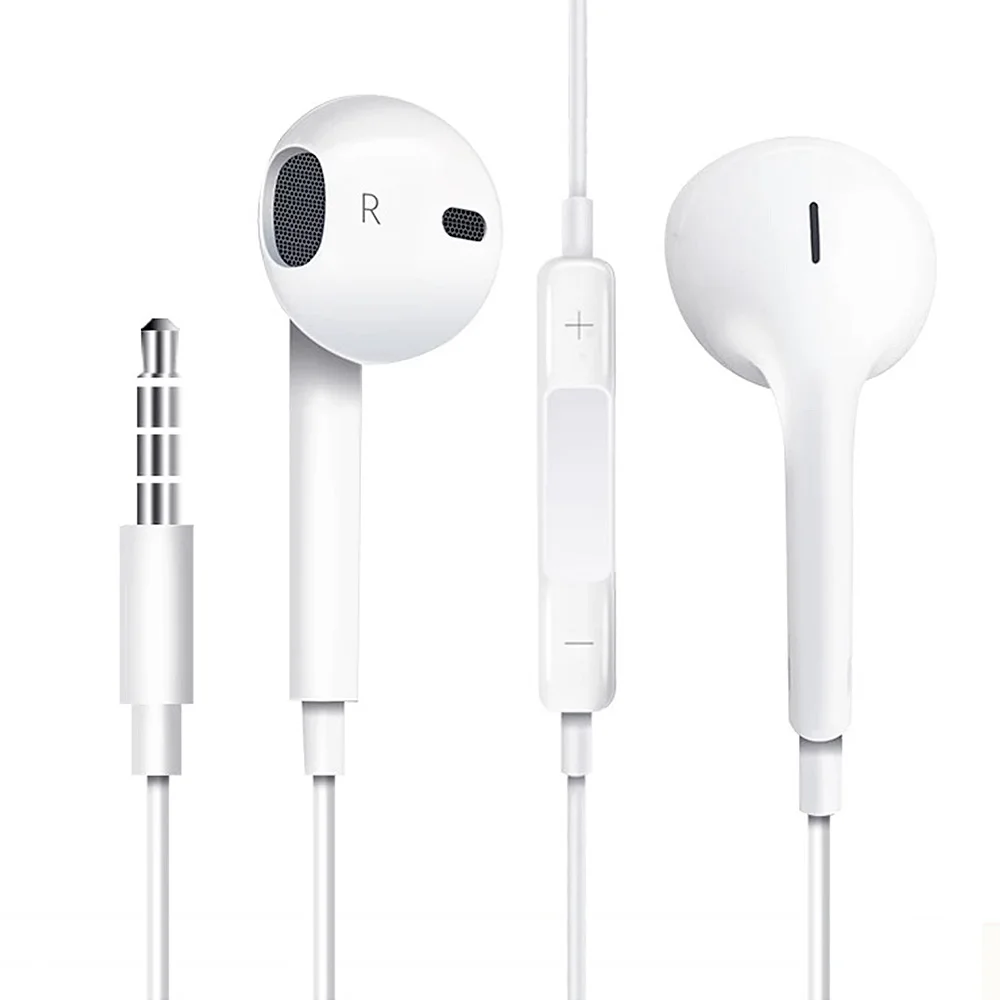 

KISSCASE Music Wired Earphone For Huawei P30 Pro Volume Control Stereo Type C Earbuds Headset For iPhone 6S With Microphone