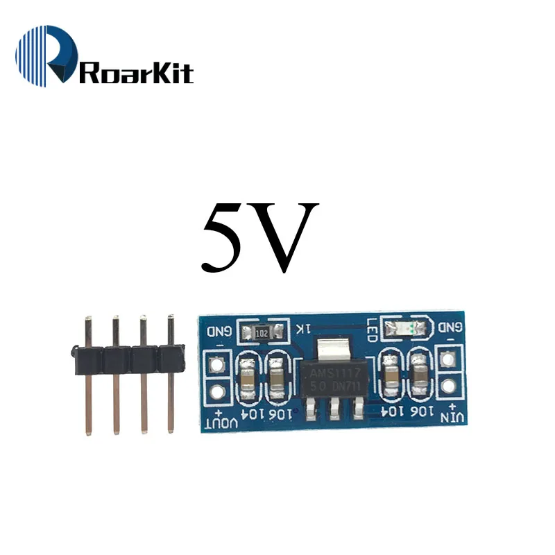 AMS1117 3,3 V 5V DC-DC понижающий модуль источника питания с AMS1117-5.0V Мощность понижающий модуль AMS1117-3.3V LDO 800MA