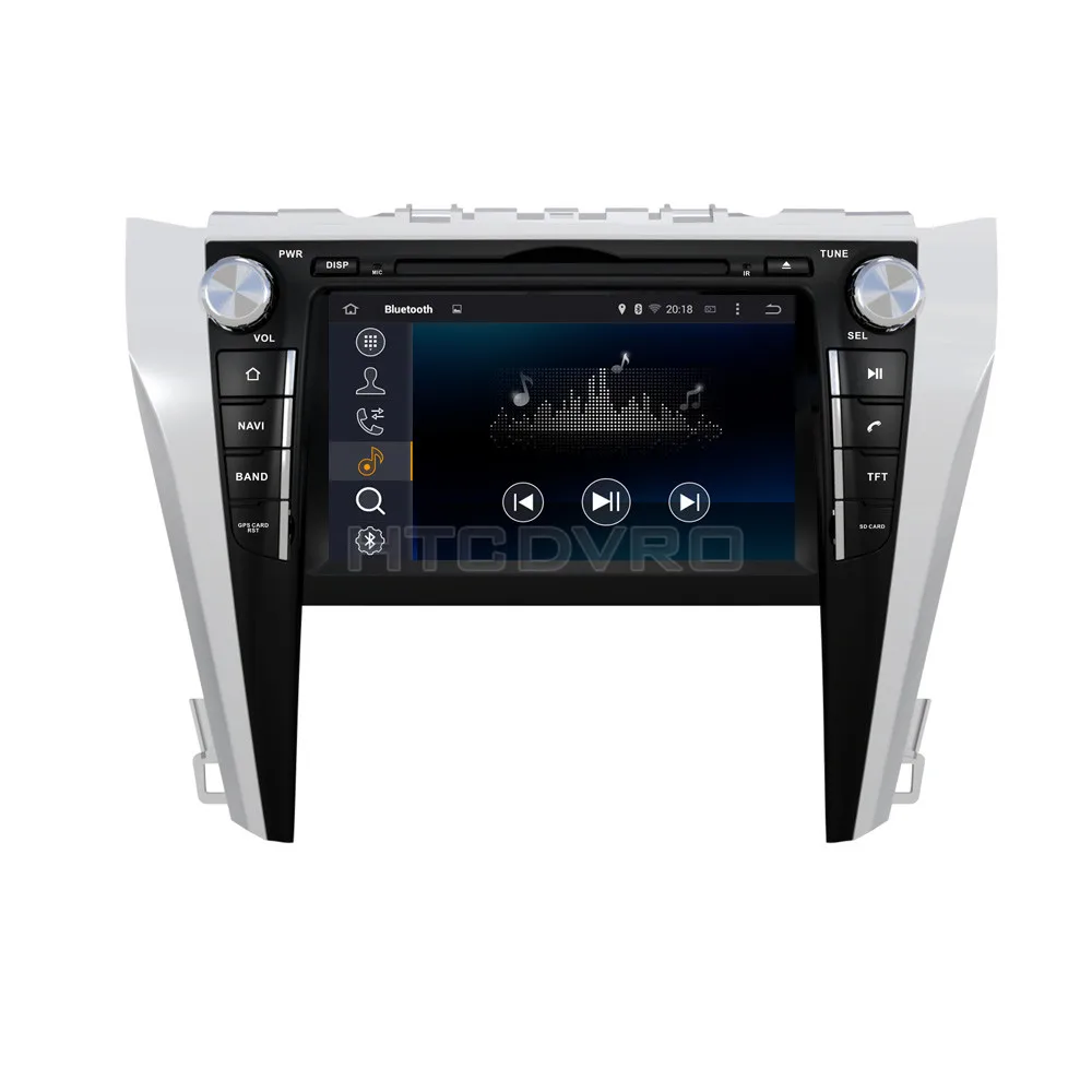 Top YMODVHT 8inch 4G Octa Core Android 9.0 7.1 Car DVD Player for Toyota Camry 2015- GPS Auto RDS Radio Audio Video Stereo 5