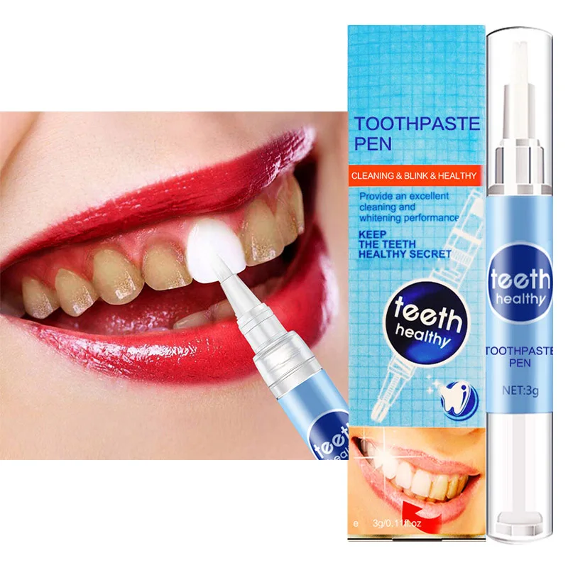 

Teeth Whitening Pen Activated Dental Effective Brightening Pencil Tooth Brighter Oral Care Cleaning Whitener Teeth Bleaching Gel