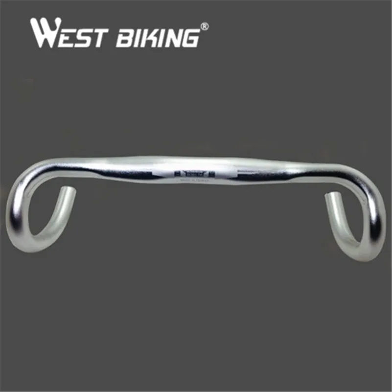 WEST BIKING, 31,8 мм* 420 мм и 25,4 мм* 420 мм, алюминиевый сплав, руль для горной дороги, изогнутый руль для велосипеда, велосипедный руль