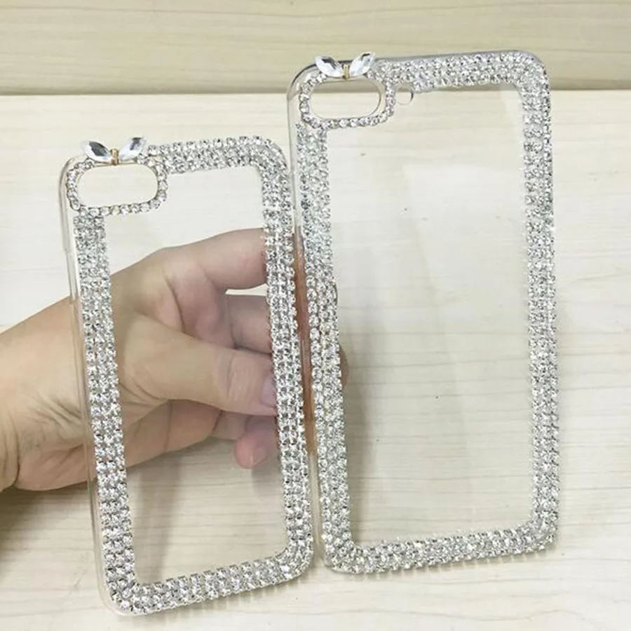 

For Apple iphone 7 6 Case Luxury Bling Diamond For Iphone 7 6 Plus 6s 5 5s SE 4S Case Fashion Glitter Crystal Rhinestone Cover