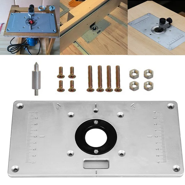 Buy Multifunctional Aluminum Router Table Plate 4