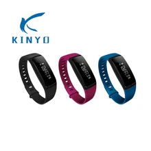 Красочные смарт-браслет артериального давления монитор сна трекер smart band smart дизайн splendid функцией горячей спортивный браслет V07