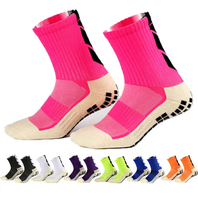 

Mens Non Slip Yoga Gym Socks Dance Sport Exercise Fitness Anti Slip Socks 7 Colors