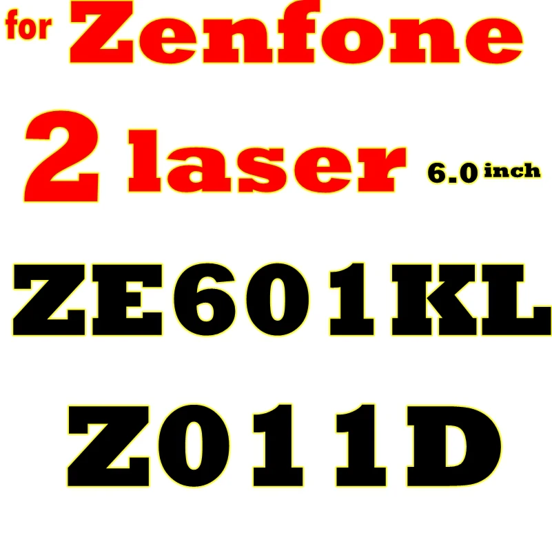 С уровнем твердости 9h закаленное стекло с округлыми рамками Asus zenfon 2 3 laser max ZE551ML ZC451CG A450CG A500CG ZE500KL ZE550KL ZC520TL z00ud zb552kl защитное стекло чехол - Цвет: for asus ze601kl